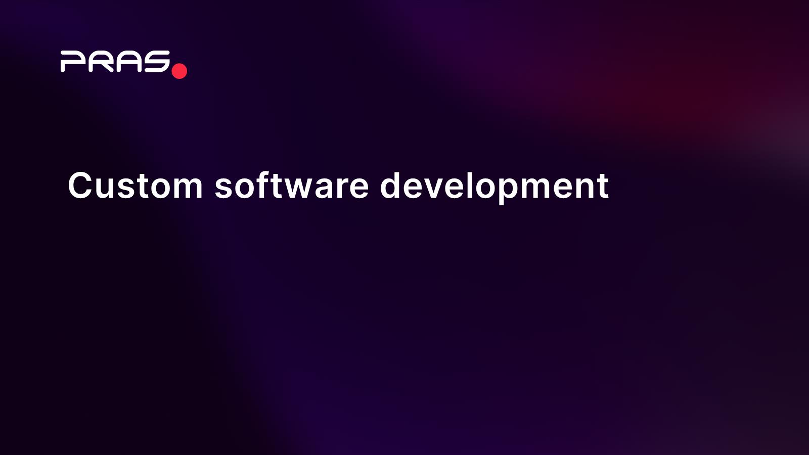 Programming of nontemplate solutions expertise by PRAS PRAS.by